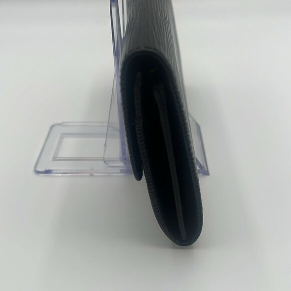 LOUIS VUITTON VINTAGE SARAH EPI LEATHER BLACK WALLET - EXCELLENT CONDITION - Picture 4 of 12